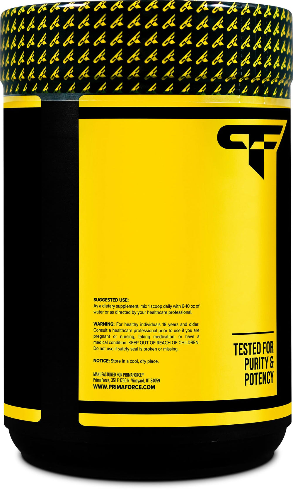 PrimaForce L-Citrulline Malate powder pour blends easily in drinks.