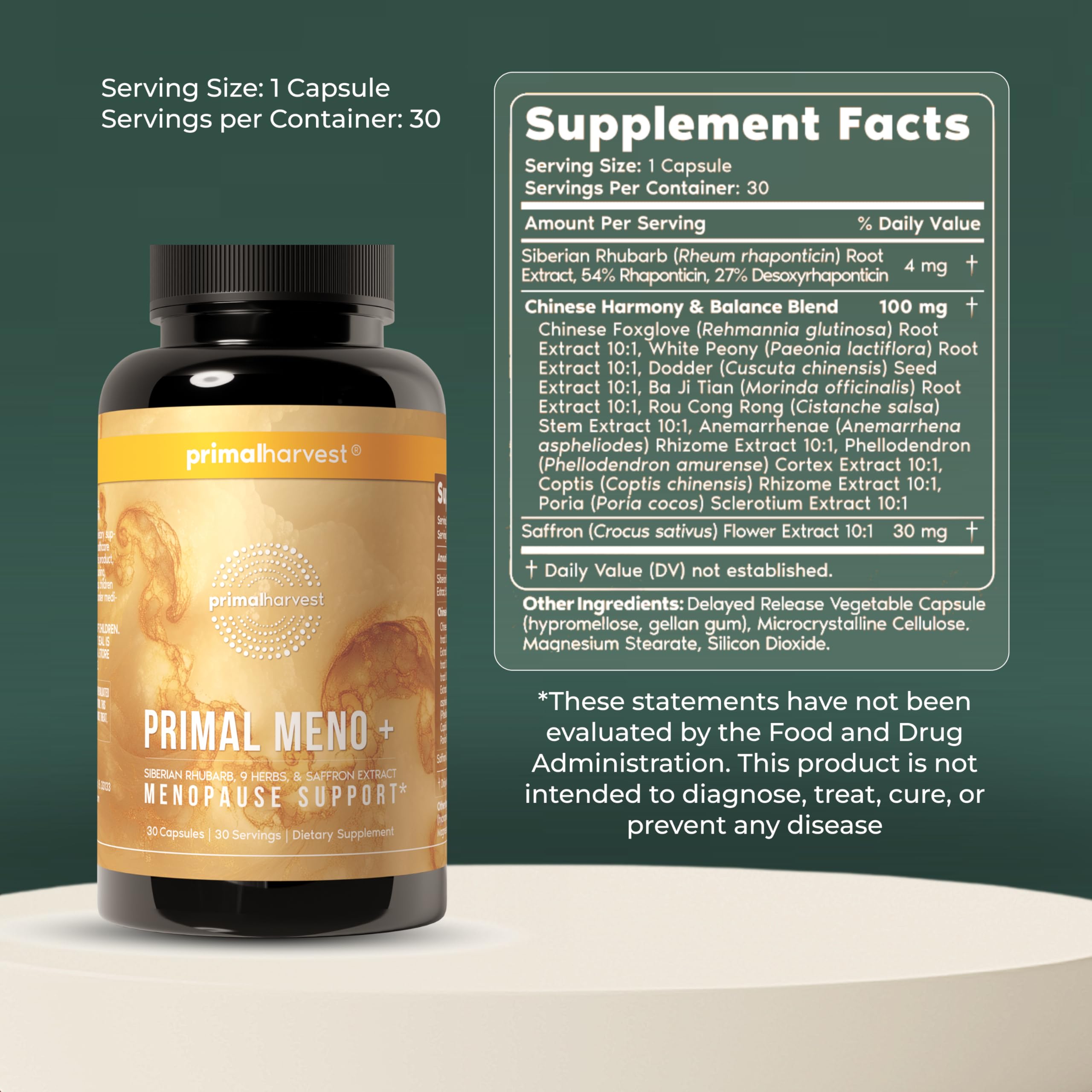 Primal Harvest Ashwagandha capsules ready for daily energy and calm