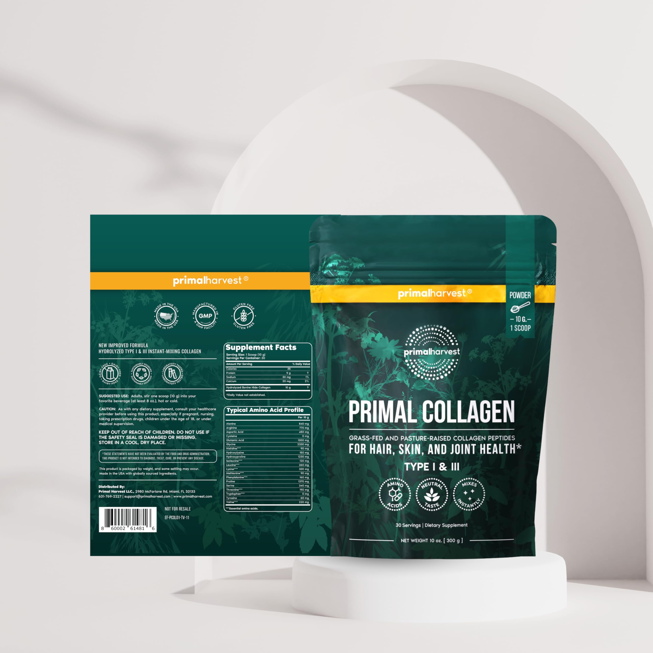 Dissolving Primal Harvest Collagen Powder in coffee for easy integration