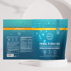 Primal Harvest electrolytes with vitamins C, B3, B6, B12 support daily energy
