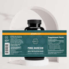 Primal Harvest magnesium capsules for immune support and recovery.