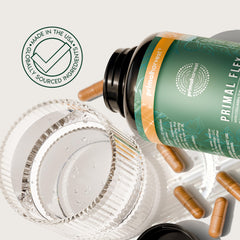 GMP seal on Primal Flex packaging signals third-party quality testing