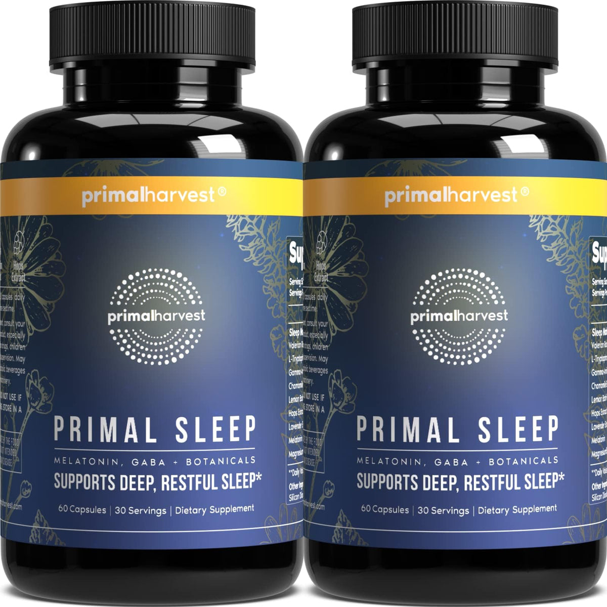 Primal Harvest Primal Sleep 2-pack box for an easy nightly routine.