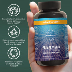 Primal Vision with eyebright and ginkgo for natural eye care blends.