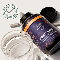 Primal Harvest Total Male+ packaging box for premium wellness