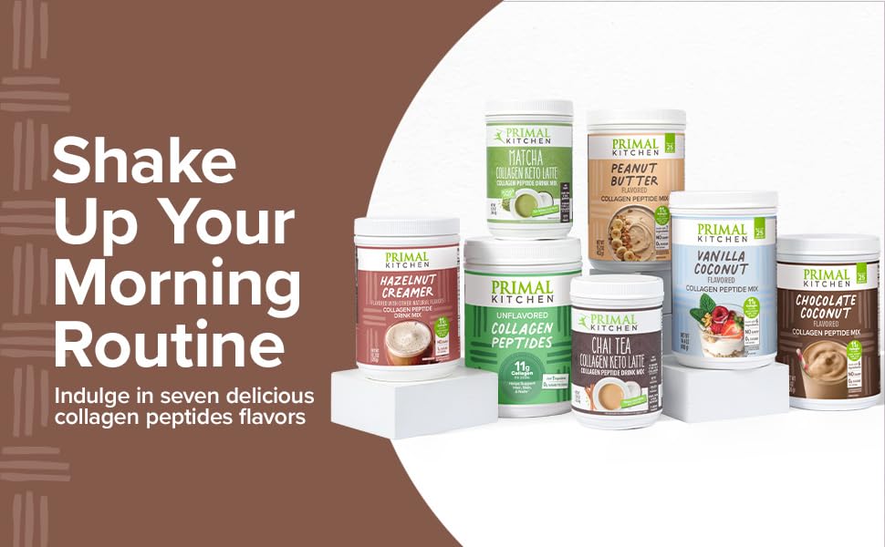 Primal Kitchen Vanilla Coconut Collagen Fuel hot beverage for a cozy drink