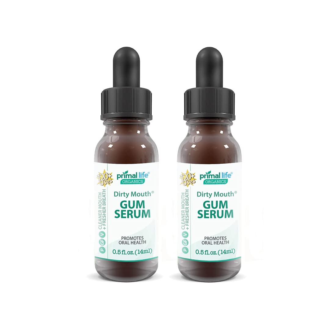 Primal Life Gum Drops 2-pack ready for daily oral care.