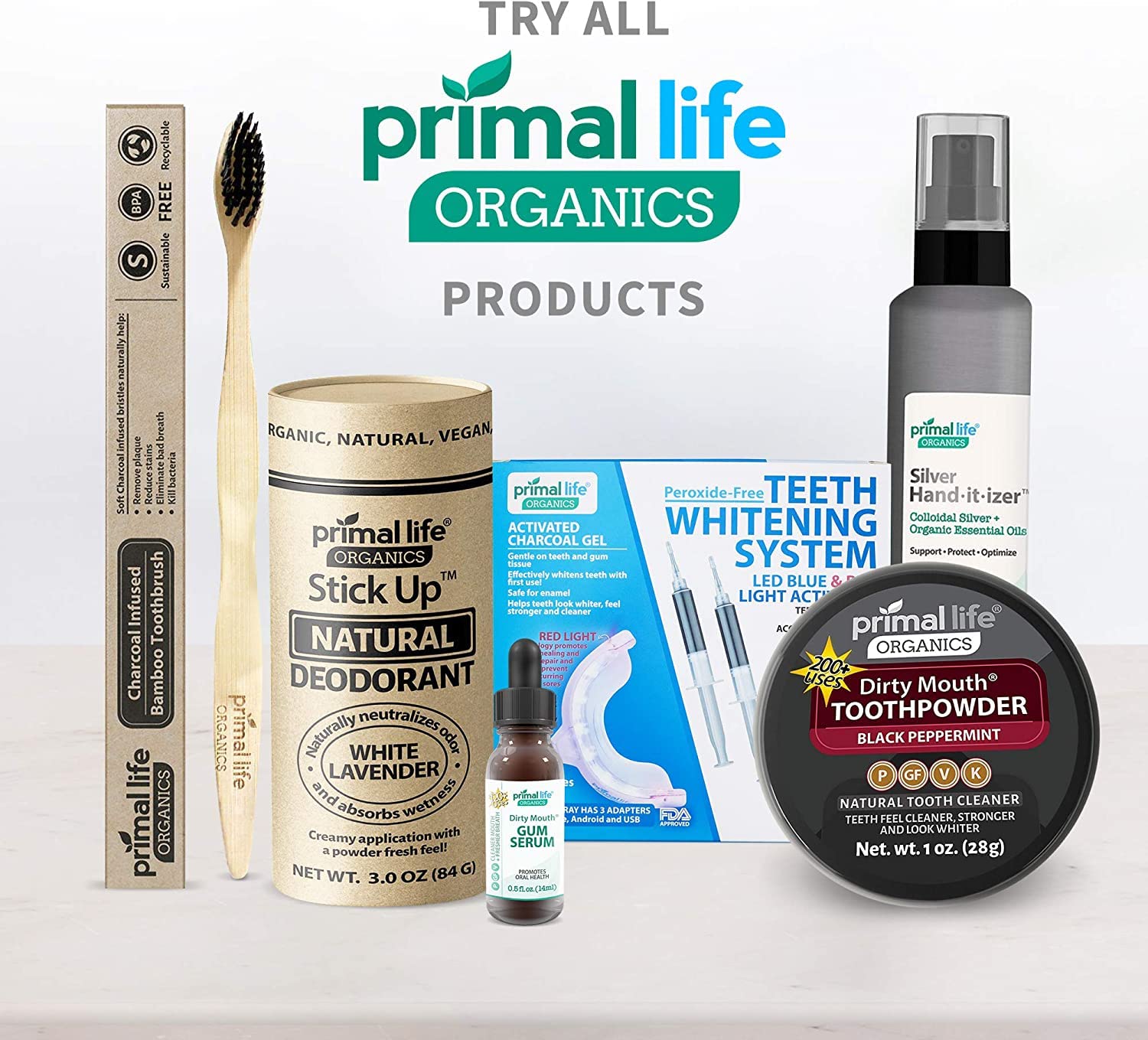 Primal Life Gum Drops peppermint-oil features cool, uplifting flavor.