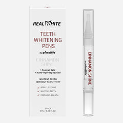 Primal Life Organics Real White Teeth Whitening Pen cap removal for quick at-home whitening