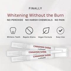 Primal Life Organics Real White Teeth Whitening Pen cinnamon twist dispense shows effortless gel application