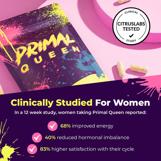 Primal Queen beef kidney capsules supporting balanced nutrition for women