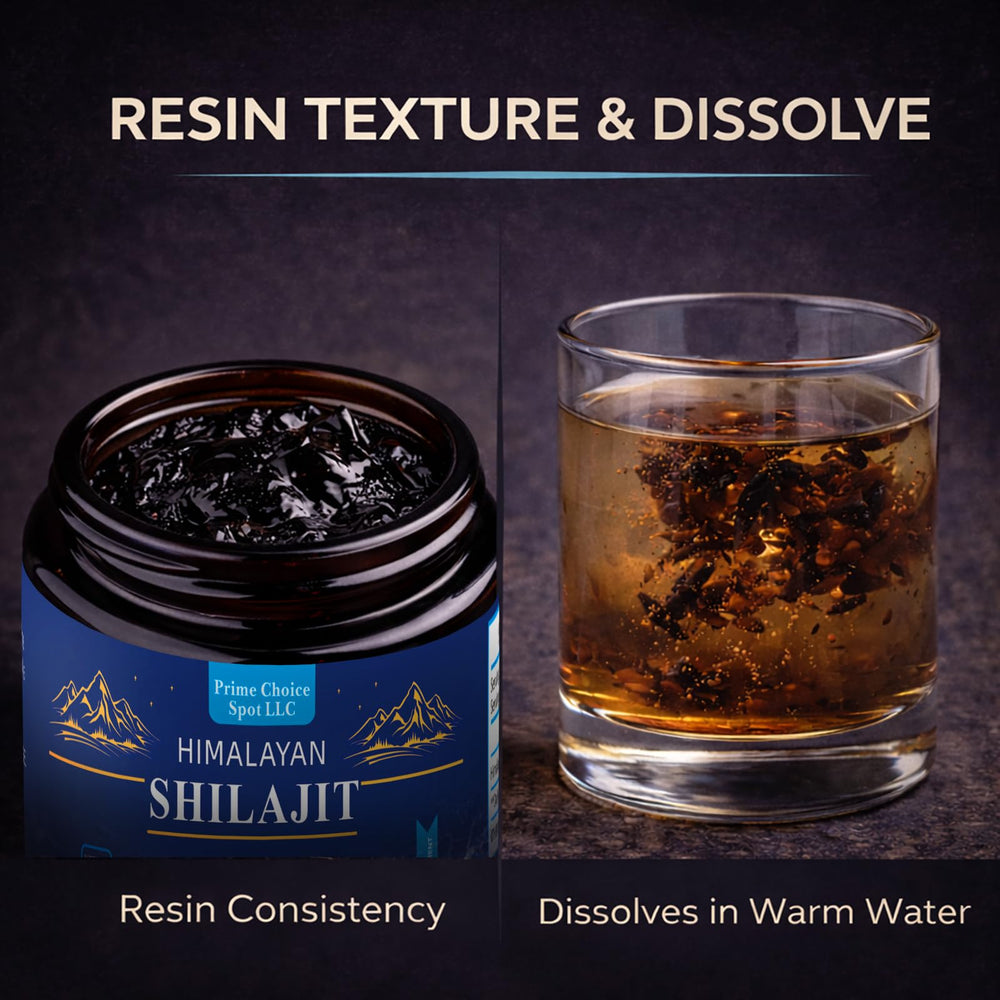 Purification process photo representing chemical-free resin by Prime Choice Spot LLC