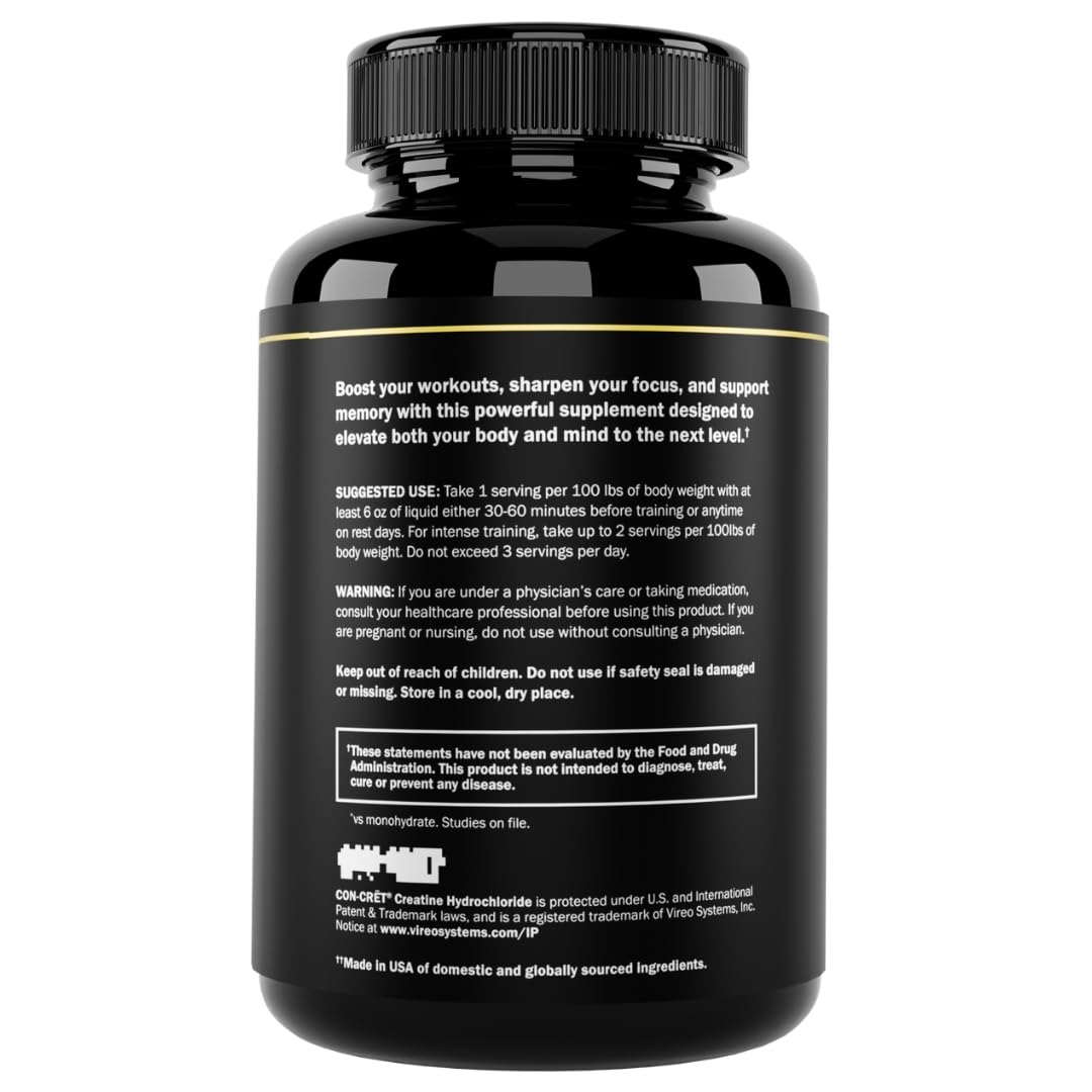 Daily-use Prime Labs Creatine HCl capsules on a fitness setup