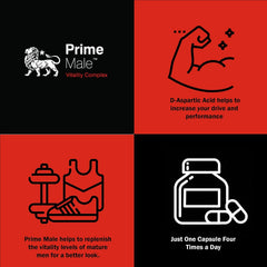 Prime Male Vitality serving suggestion hints at routine