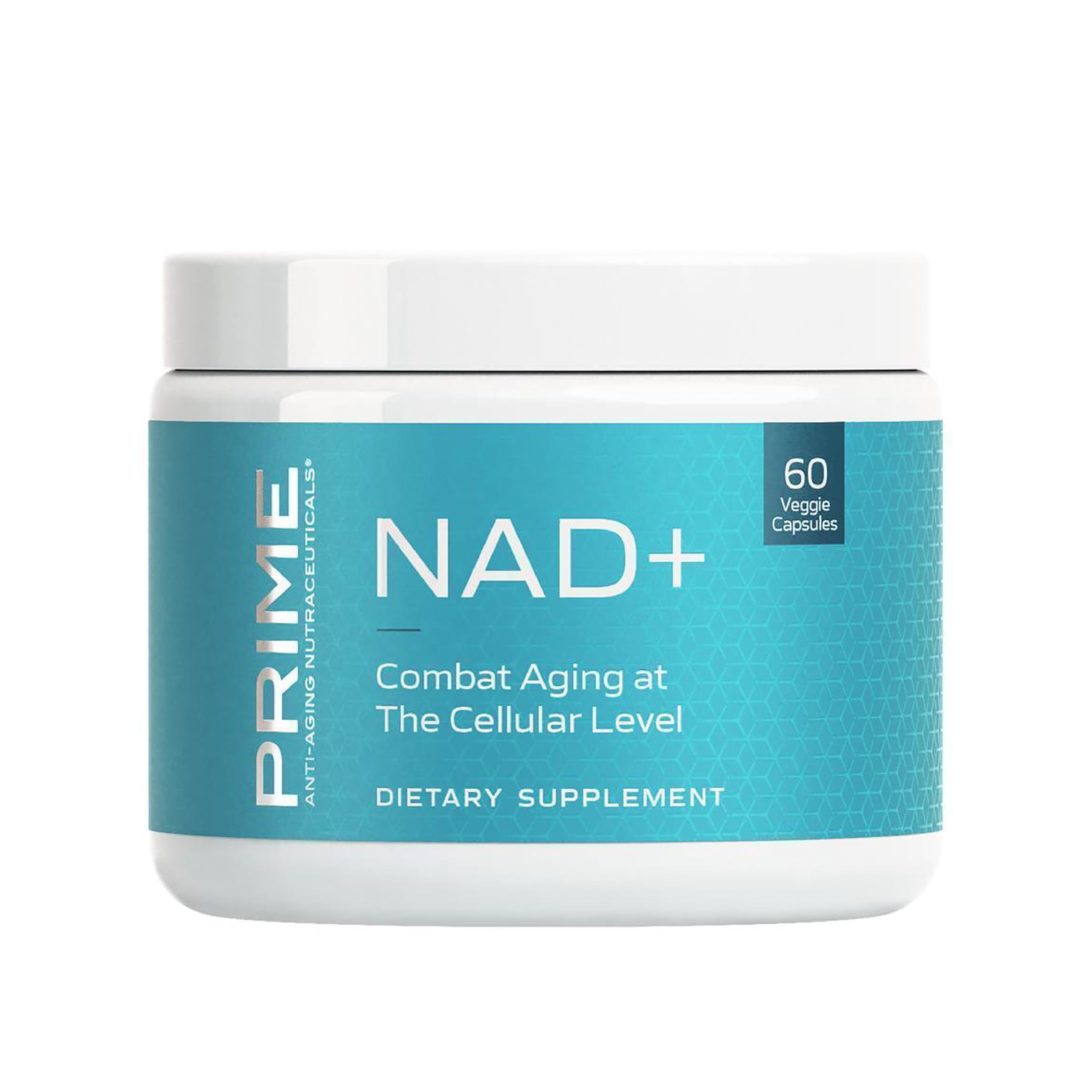 Prime NADPlus bottle pour illustrating daily vitality support and easy serving