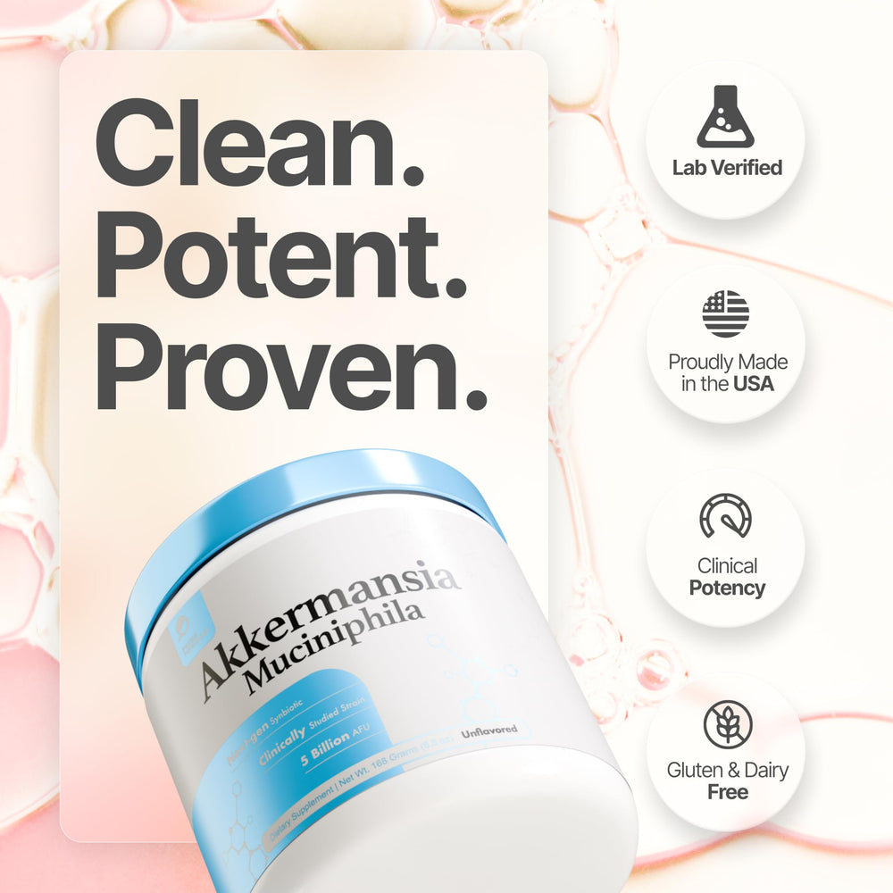 Close-up of label showing 5B AFU per scoop and 93 servings claim.