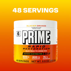 Close-up of electrolytes and B vitamins in PRIME mix