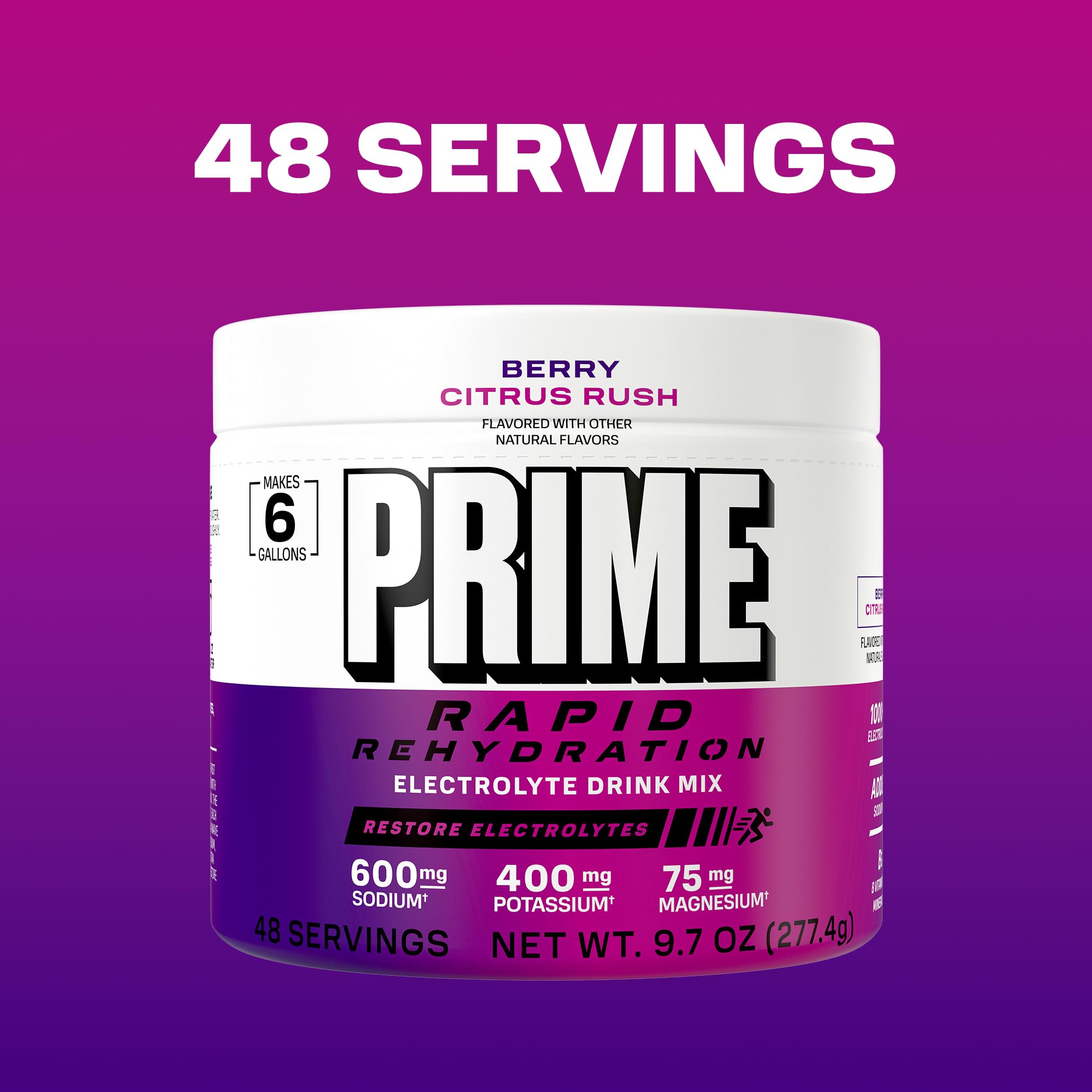 Prime Rapid Rehydration travel-ready setup for hydration anywhere