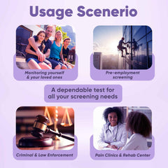 Prime Screen 12-panel kit targets AMP, THC, COC for comprehensive screening.