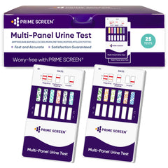 Prime Screen 12-panel test device for at-home drug screening with quick results.