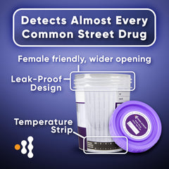 Prime Screen temperature strip helps verify specimen validity during results