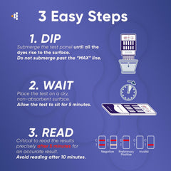 Prime Screen instruction sheet with clear steps for first-time users.