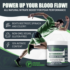 NitroRocket scoop in a powder bowl demonstrates easy pre-workout usage.