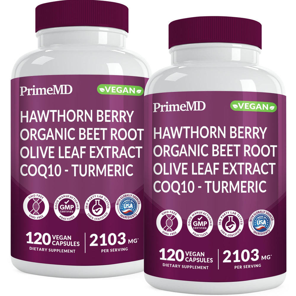 PrimeMD 26-in-1 bottle with capsules for daily heart support