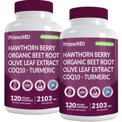 PrimeMD 26-in-1 bottle with capsules for daily heart support