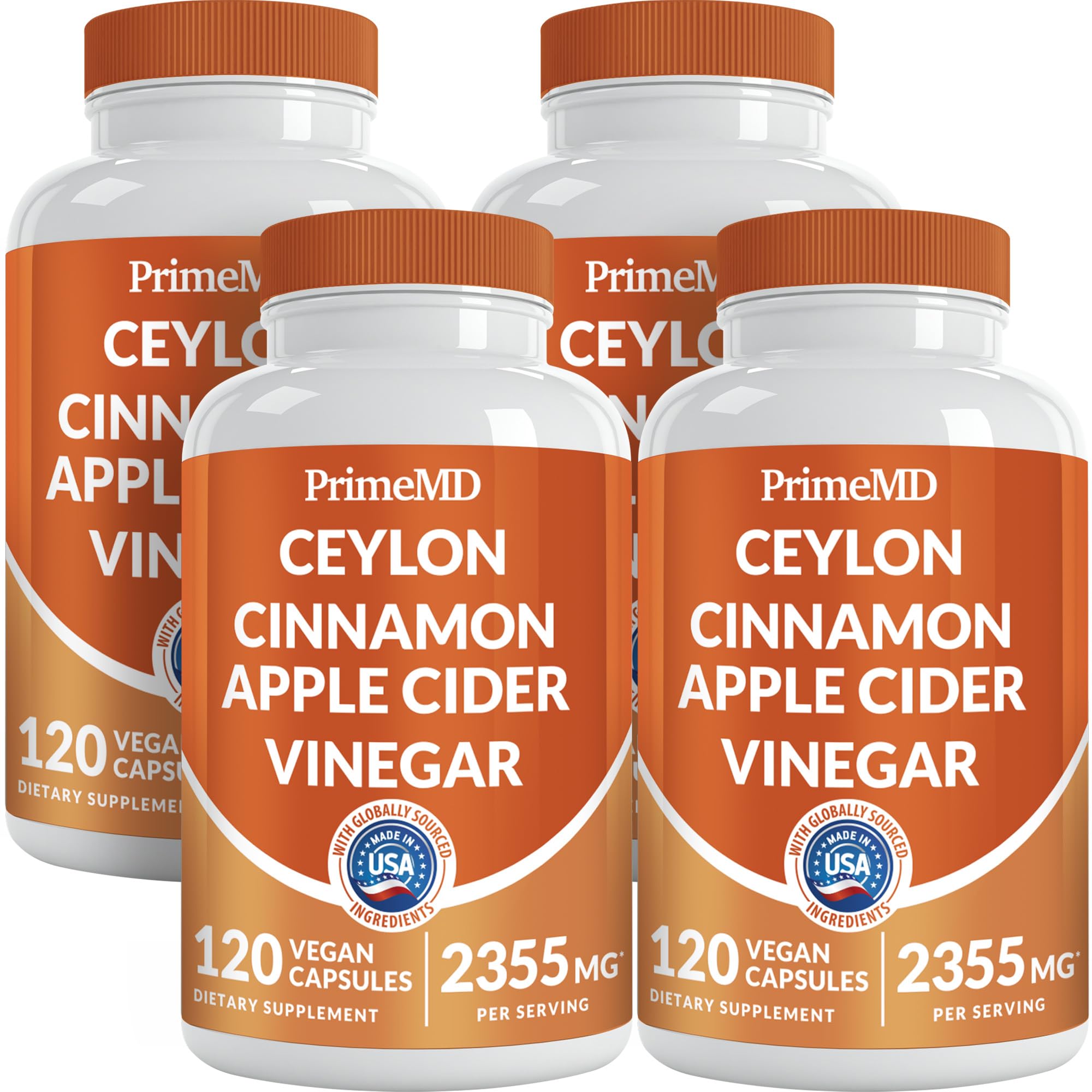 PrimeMD 5-in-1 cinnamon capsules bottle for daily wellness