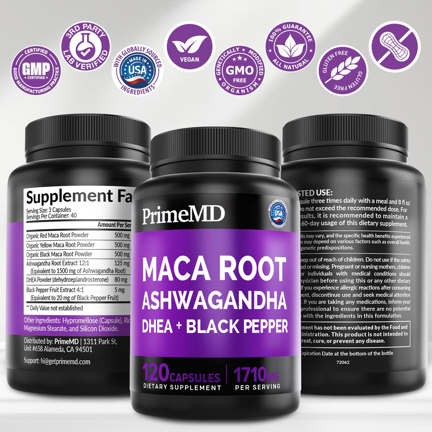PrimeMD 120-count bottle pack for extended use.