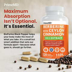 PrimeMD two-bottle pack presented for convenience and value.