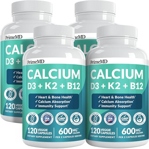 PrimeMD calcium d3 k2 bottle shows a bone health support blend.