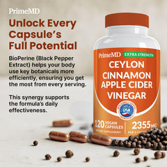 PrimeMD BioPerine absorption boost capsule image on white background