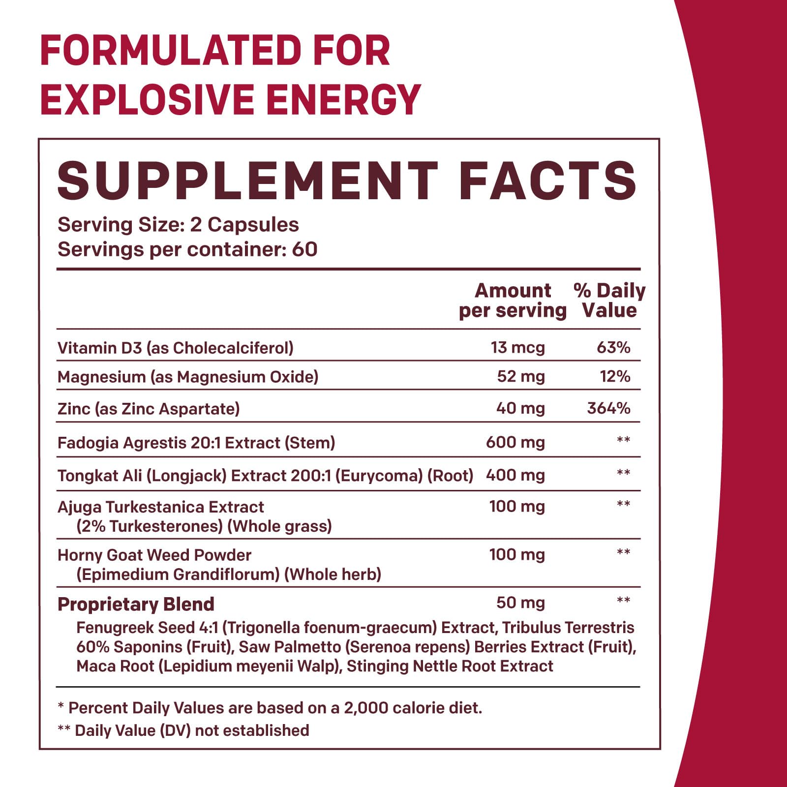 PrimeMD Fadogia Agrestis capsules ready for routine performance support.