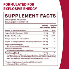PrimeMD Fadogia Agrestis capsules ready for routine performance support.