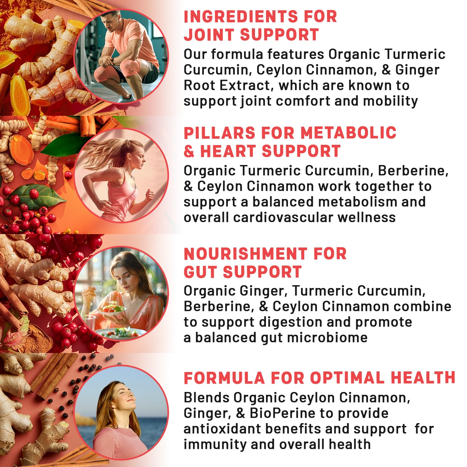 PrimeMD ginger and turmeric roots with spices