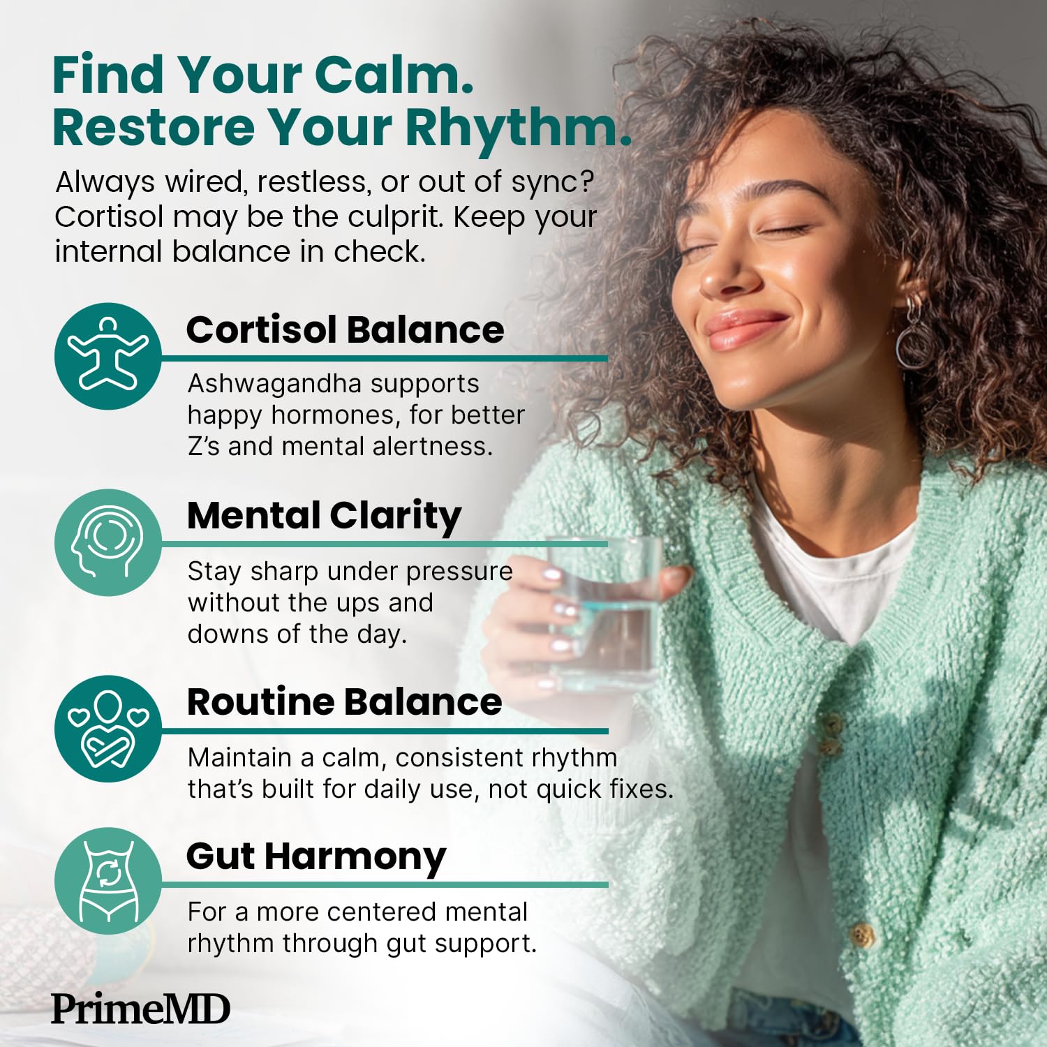 PrimeMD Magnesium glycinate capsules display.