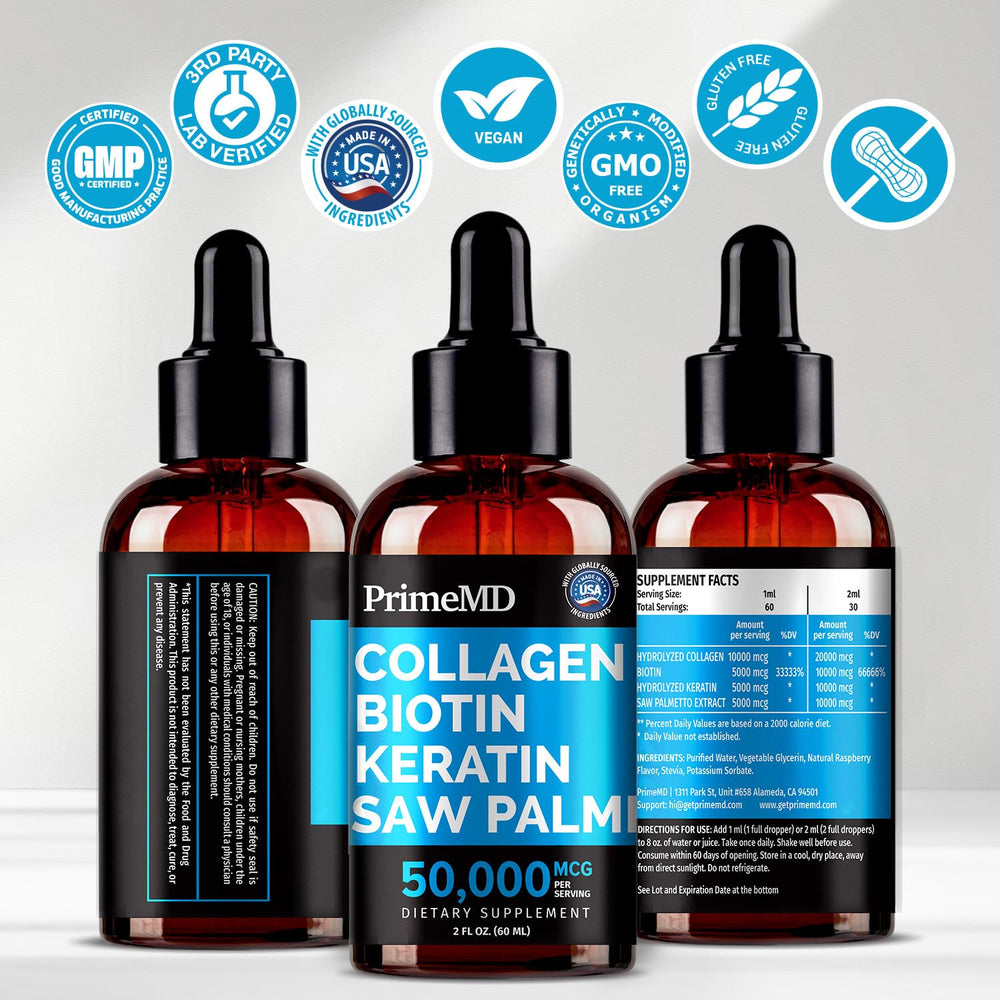 PrimeMD pack of two bottles conveys value and comprehensive nourishment.