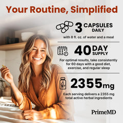 PrimeMD vegan gluten-free label demonstrates allergen-friendly option