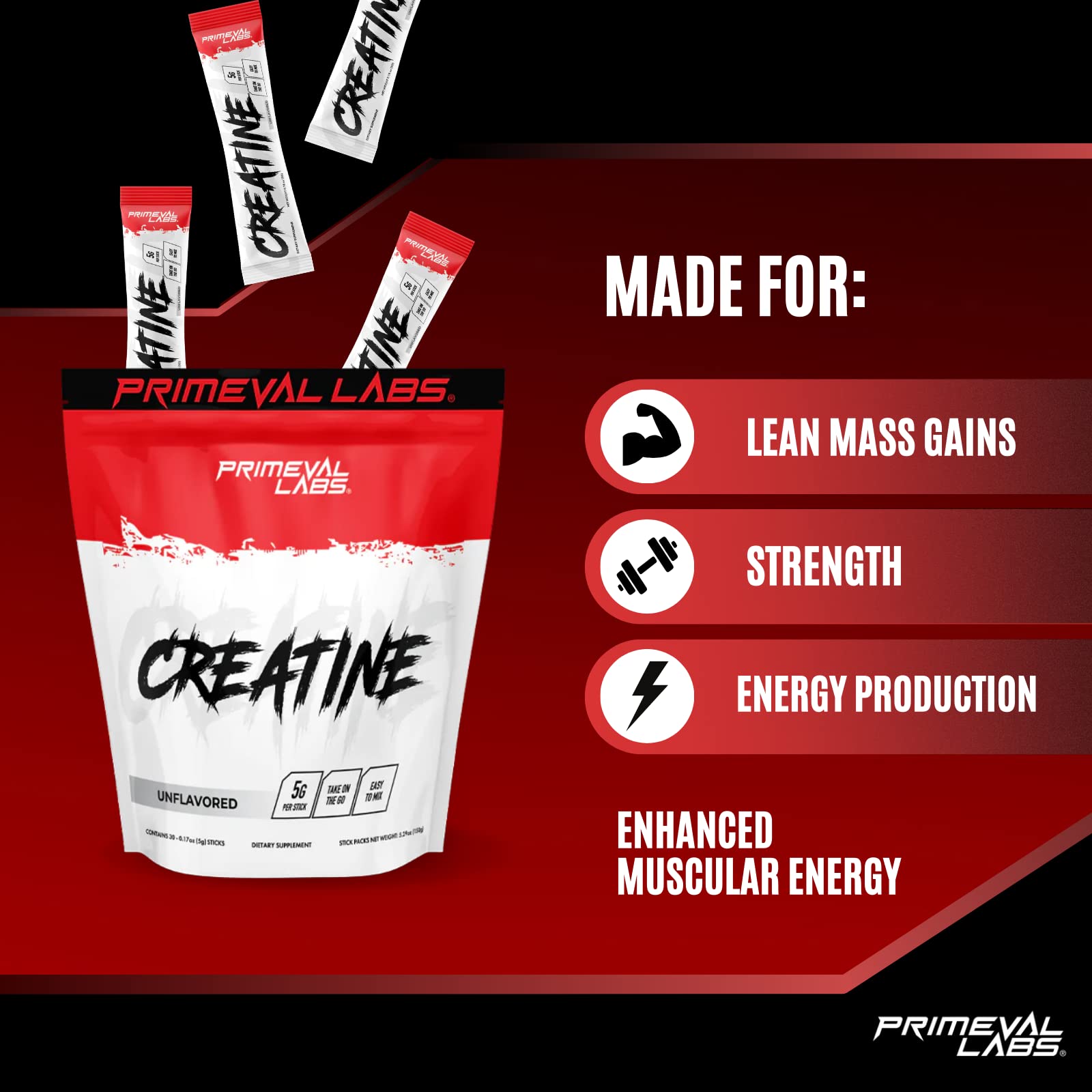 Primeval Labs athlete during workout showcases performance potential.