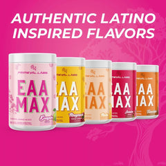 Primeval Labs EAA Max Energy BCAAs and electrolytes support recovery during workouts.
