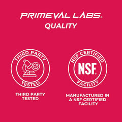 Primeval Labs EAA Max Energy dissolving powder in water for quick mix during training.