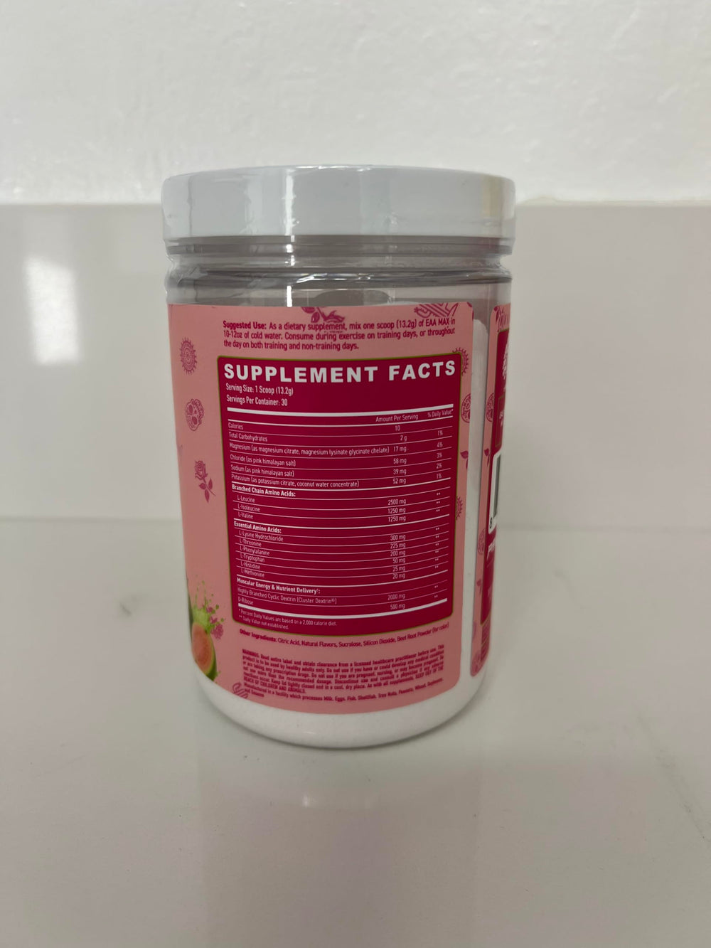 Primeval Labs EAA Max Energy keto-friendly formula for energy and hydration.