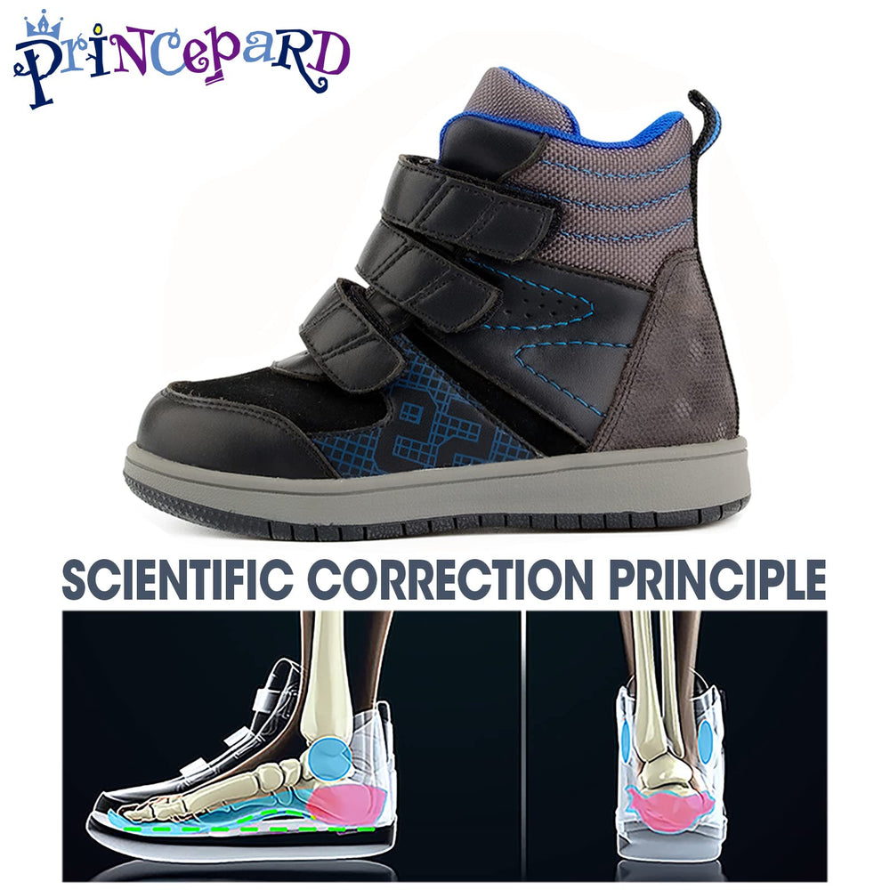 Princepard High-top boot shows ankle stability for confident strides.