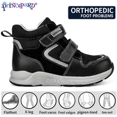 Princepard high-top corrective sneakers offering ankle stability for early steps.