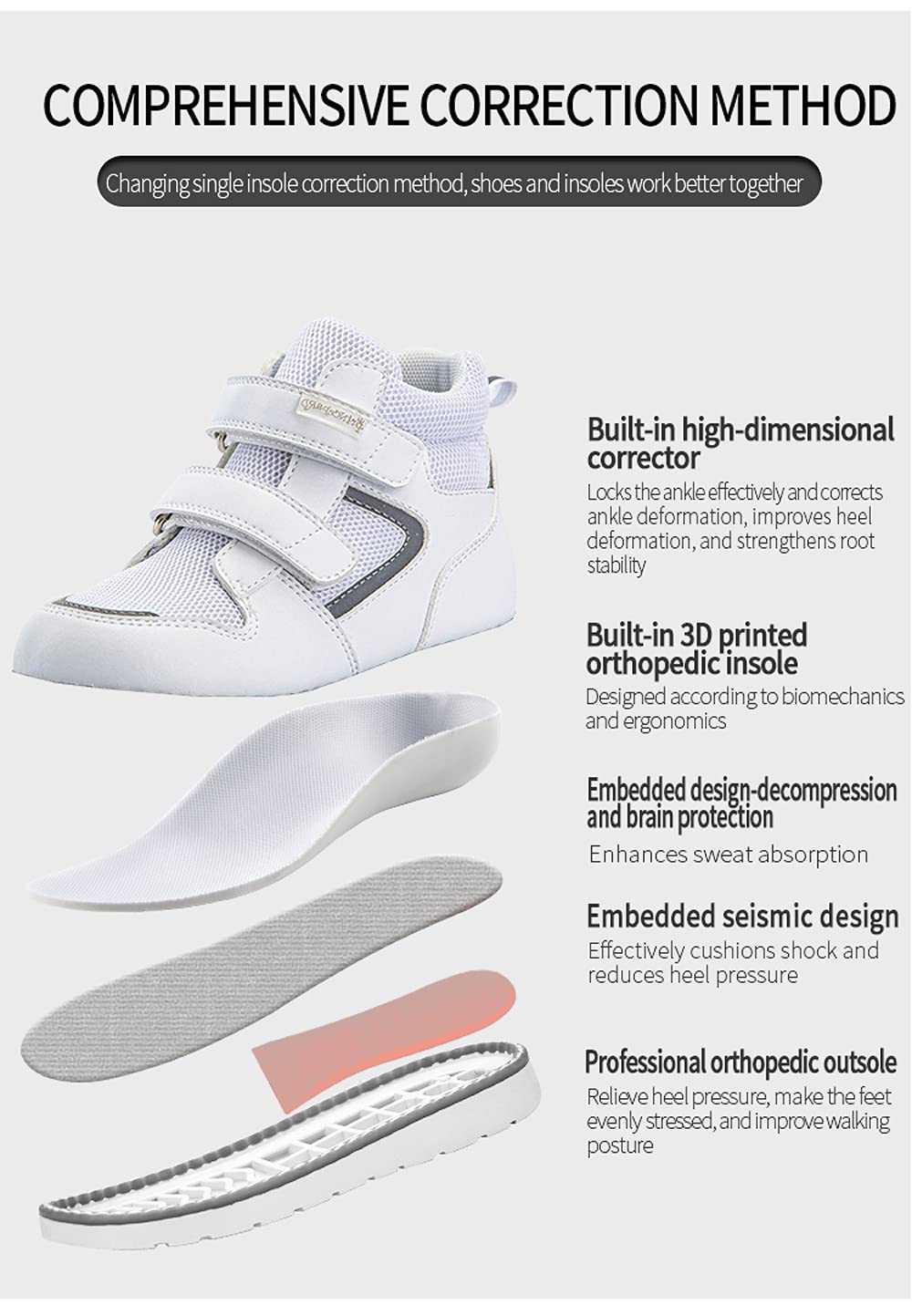 Princepard walking-friendly design promotes balanced posture during everyday activities.