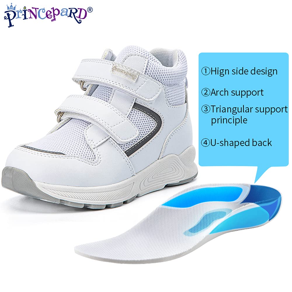 Princepard ankle support close up reveals reinforced heel stability and adjustable strap.