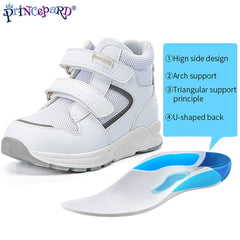 Princepard ankle support close up reveals reinforced heel stability and adjustable strap.