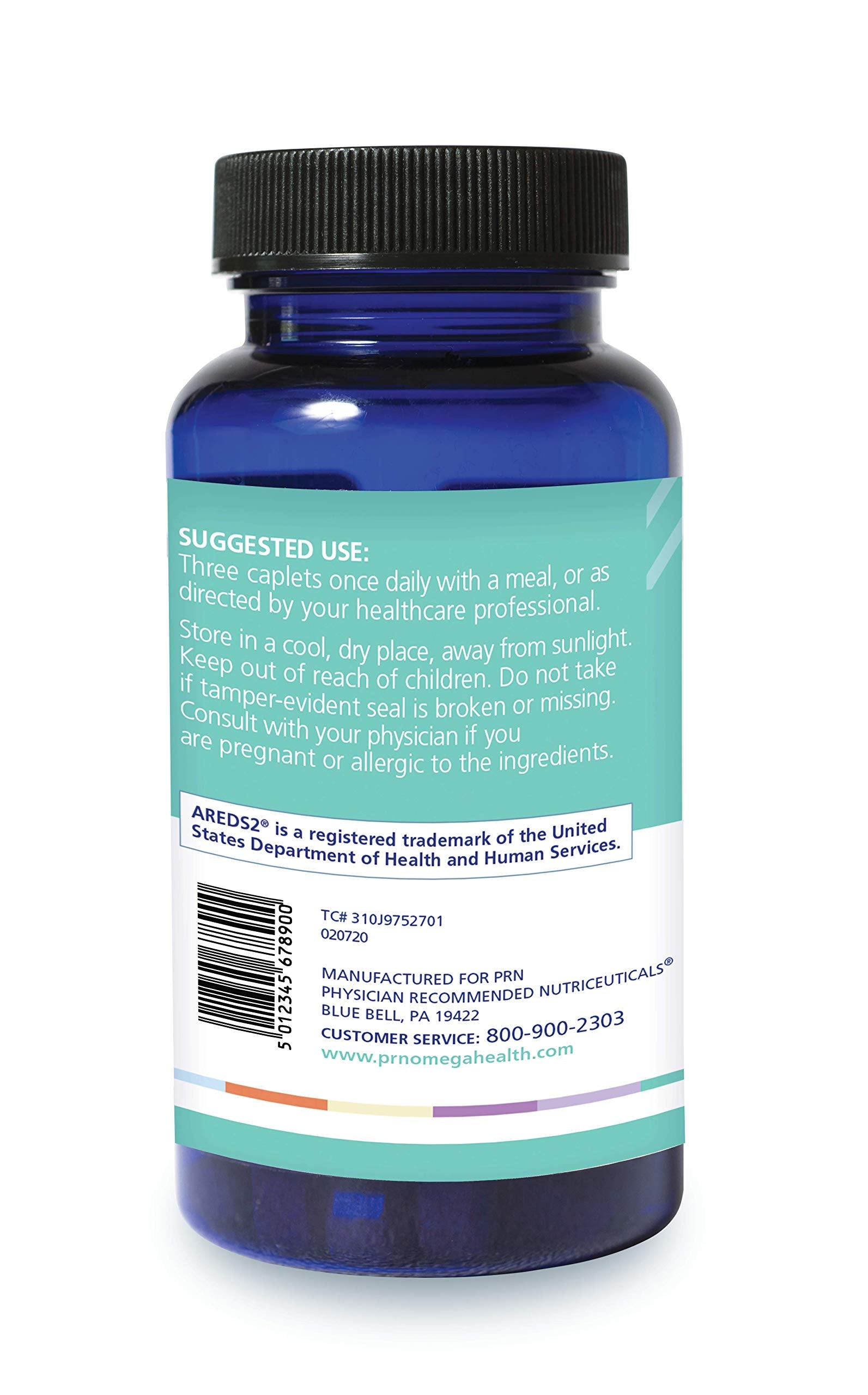 PRN nūmaqula eye vitamins package mockup shows 90-day supply.